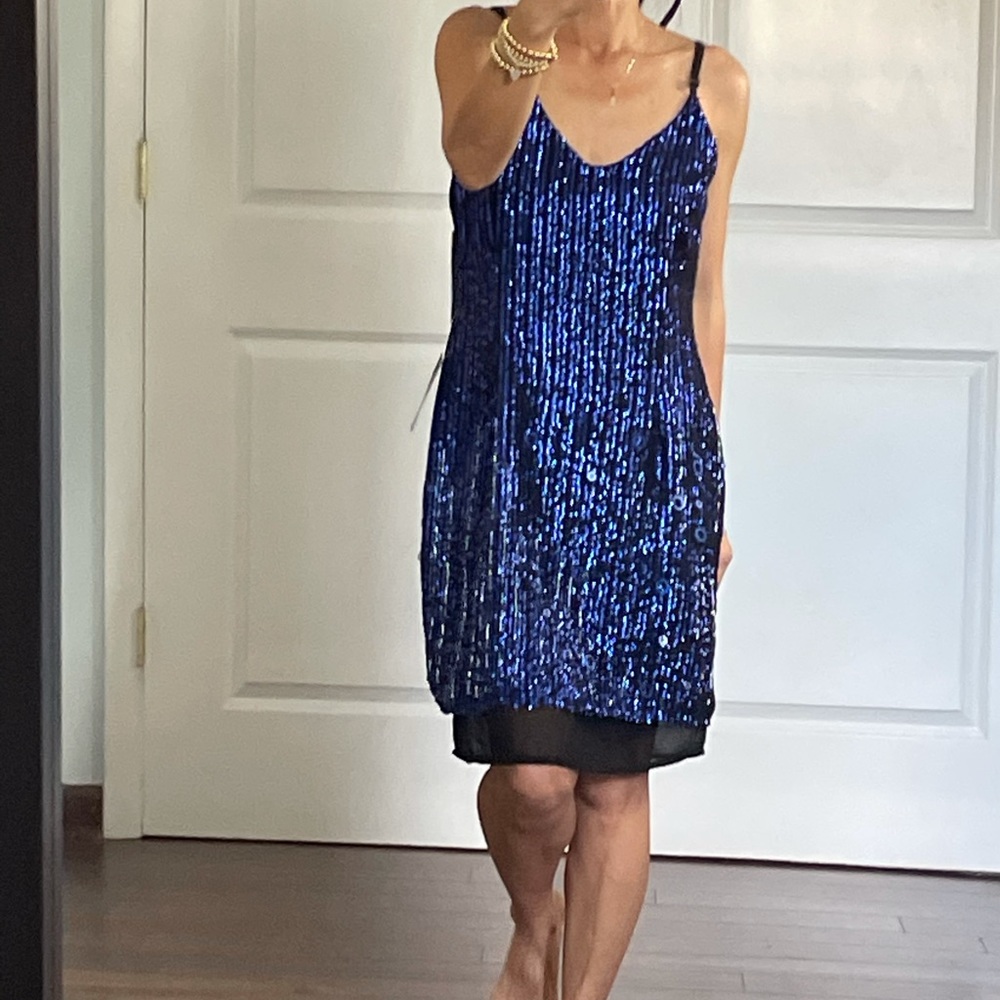 Adelyn Rae Sequin Dress size S NWT - Picture 3 of 9